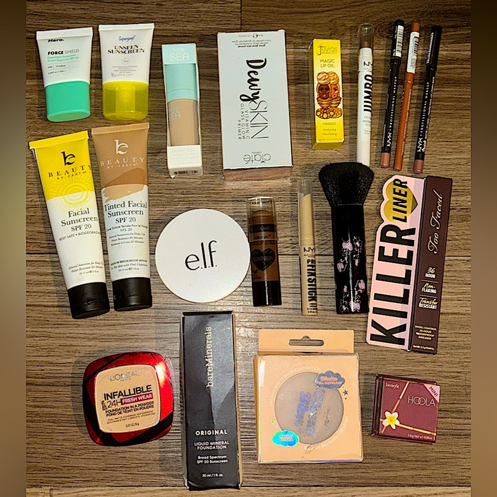 (20) NEW makeup & skincare products